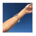 2021 New Korean Fashion  Friendship Transparent Bangle Bracelets Twisted Resin Acrylic Big Wide Circle Bracelet