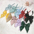 Factory Price Bowtie Wedding Solid Business Bow Tie Butterfly School Uniform Blue Neck Ties Women Skinny Gravatas Cravat