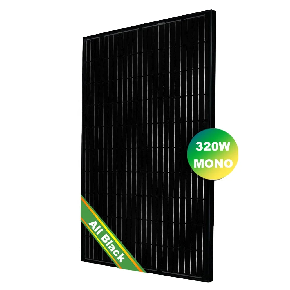 Jingsun A-Grade 60 Cells Portable All Black 320W Monocrystalline Silicon Solar Panel From China 25 Years Warranty MegaBDM