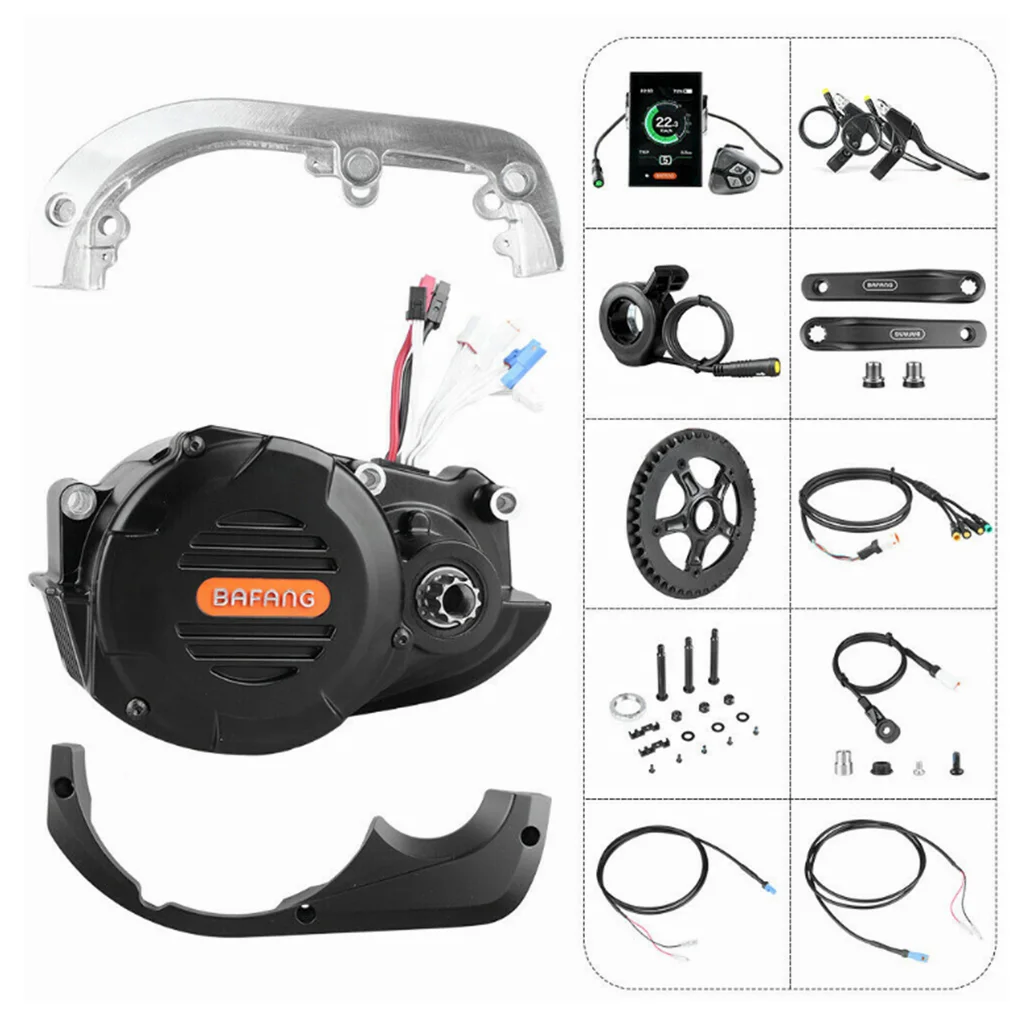 HOT Sale 48v 1000w Bafang M620 MM G510  Mid Drive Motor Fat Tire Electric Bicycle Conversion Kit