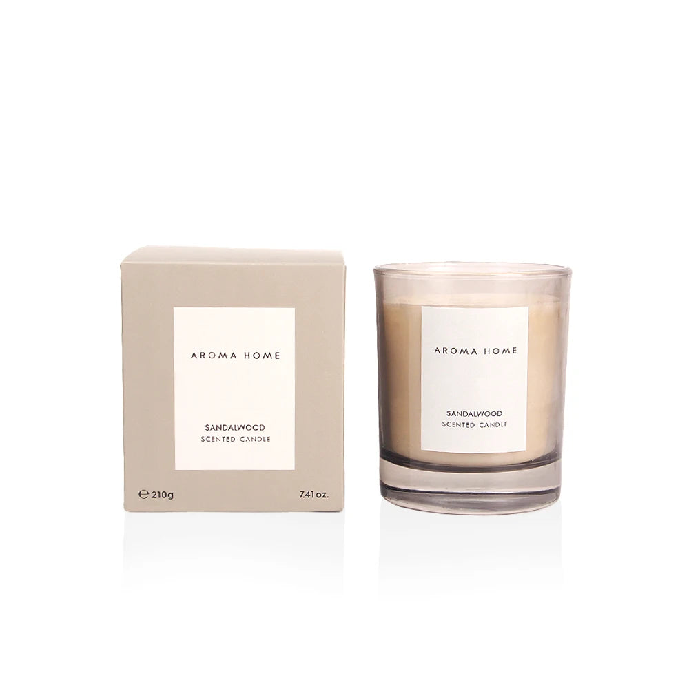 Custom Luxury Fragrance Soy Wax Scented Candles  Scented Candle Design  Soy Glass Jar Scented Candles With Gift Boxes