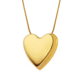 316L Stainless Steel Silver Love Necklace Choker Pendant PVD Plating Titanium Steel Chains Engagement Anniversary Fashion
