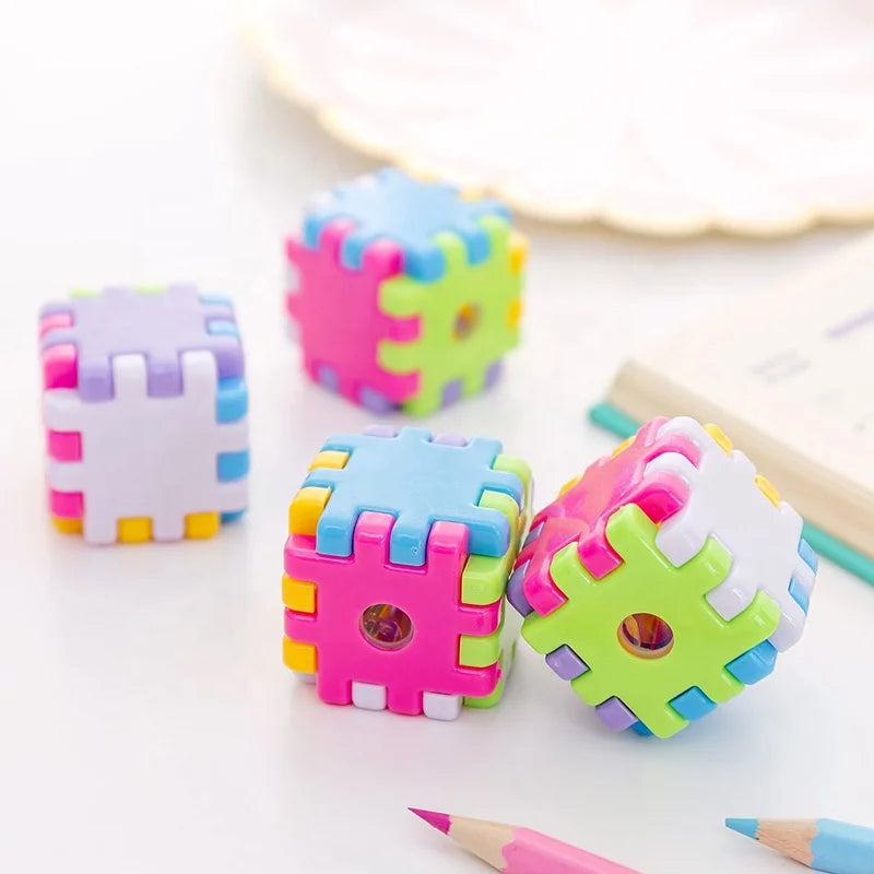 Stationery Supply Creative Cartoon Funny Mini  Pencil Sharpener for Kids