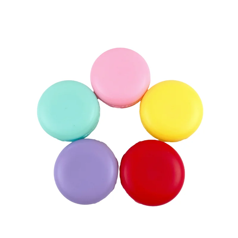 5ml Macaron Internet Celebrity Shape Mini Cosmetic PP Cream Jar with Eye Cream Colorful Cute Container