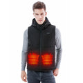 Unisex Savior Casual Style Smart Battery Heated Vest 7.4V Polyester Fabric Windproof Use for Winter Outer Wear Guangdong Flecce