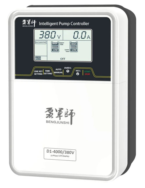 0.75-4KW Industrial Water Level&Pressure Motor Pump Control Panel Box for Washing and Cleaning