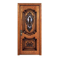 2026 Hot Sales Solid Teak Wood Door Luxury Carving Design Villa Exterior Door Design