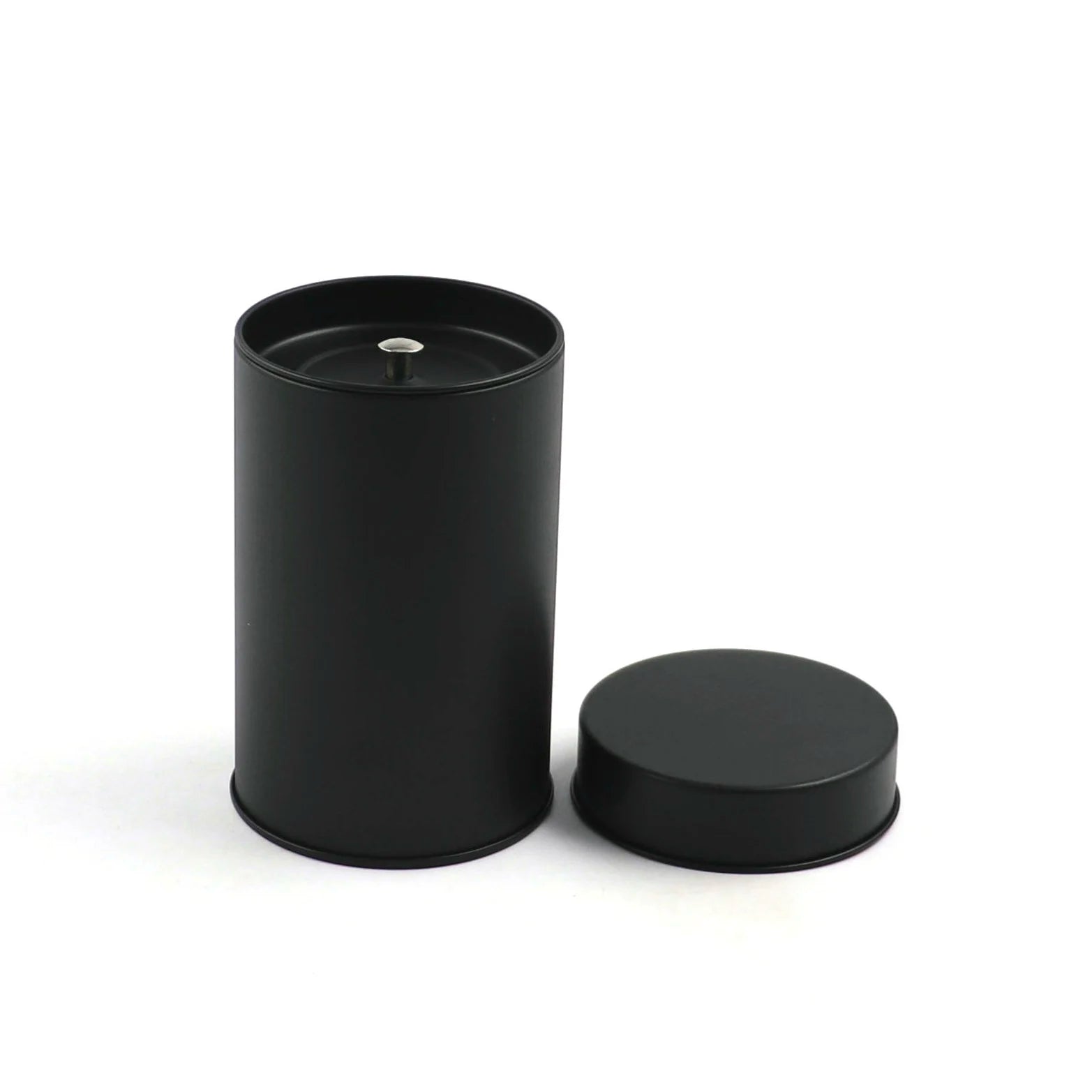 Wholesale Luxury White Tea Jar Tin Cans Box Packaging With Insert Lid Loose Tea Metal Tin Cans Container Canister Airtight
