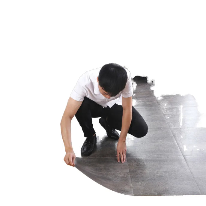 ROHS Passed PVC Vinyl Flooring Indoor Use 1.5mm Thick Wood Plank Design Waterproof Adhesive and Covering Sticker