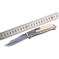 Best Wholesale Customized Stainless Steel Pocket Knife Tools Universal Survival Tactical Folding Hunting KNives DIY Free Custom