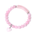 New Designer Men's Women's Ethnic Beaded Bracelet Gold Tiger Eye Rose Quartz Heart Healing Natural Stone Bridge Bar Charm Gift