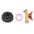 1/2" 1" 3/4" S60X6 BSP Plastic IBC Adapter Fittings Water Tank Adapter