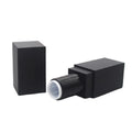 Lipstick Tube Square Matte Black Lip Balm Container Makeup Tools 12.1mm Empty Lipstick Packaging Container