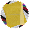 Glitter Heat Transfer Vinyl Assorted Iron on Vinyl Rolls High Quality Htv Glitter Transfer Printing for Garment