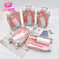 New Lash Mini Suitcase Luggage Cosmetic Packaging Box for Eyelash Cleaner Shampoo Brush and Eyelash Cleaning Foam