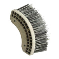 Factory price wire bristles side brush 4 segments sweeper gutter brush for Elgin