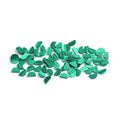Natural  Malachite Green Semicircle Gemstone Chips Size Selectable for Jewelry Making Loose Gemstones nature loose gemstone