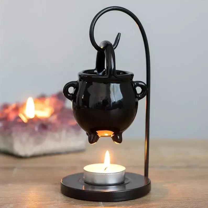 Wholesale Ceramic Aroma Essential Oil Candle Burner Cheap Wax Melt Warmer with Incense Holder and Aromatherapy Diffuser