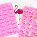 290 Factory Free Sample 32 Cavity Cute Pig Shape Silicon Resin Mold Silicon Chocolate Moulds Silicone Ice Cube Tray