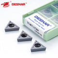 For DESKAR CNC Lathe Turning Tools Carbide Inserts Sharp Cut Blade TCMT110204/110208/16T304/16T308/LF6018S Customizable OEM Supp