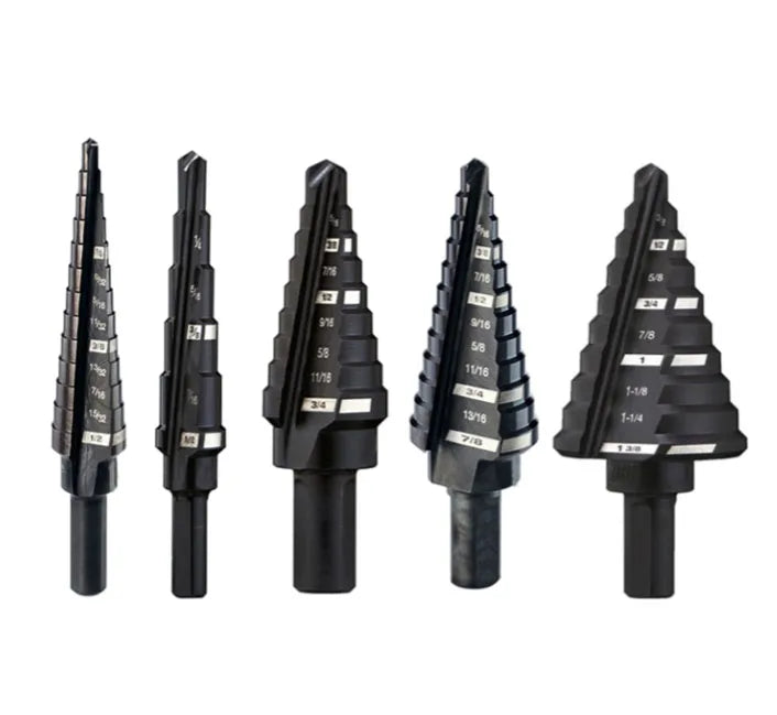 KSEIBI Professional HSS Step Drill Bits General Purpose