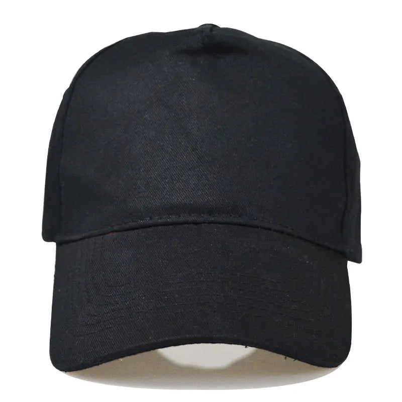 5 Panel Baseball Cap Plain Dad Hat Blank Sports Cap