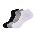 Wholesale Black White Grey Low Cut Socks Man Unisex Cotton Short Socks for Summer