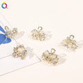 QIYUE 3CM Small Metal Clip Hair Clamp Macaron Hair Claw Clips Simple Grab Clip Hair Accessories for Woman