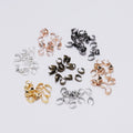 50pcs/bag Clips Pinch Bail Clasps Buckle Charm Necklace Hook Connector for DIY Jewelry Making Cameo Tray