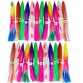 9inch Soft Plastic Bulb Squid PVC Octopus Skirt Trolling Fishing Lure Tackle Tuna Marlin Lure