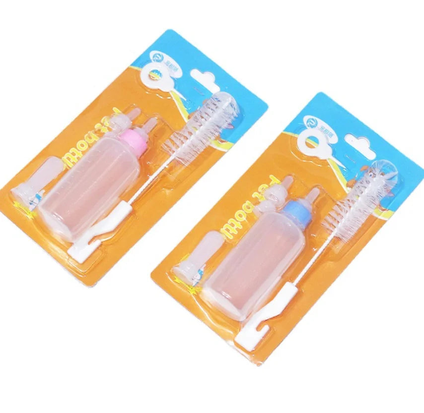 Pet Feeding Bottle Small Animal Puppy Dog Drinking Milk Feeder Puppy Bottle