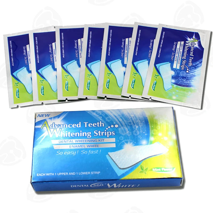 OEM Private Label 7pcs Effective Teeth Tooth Whitening Strips