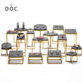 DOC Wholesale Jewelry Display Stand with Metal Luxury Design Jewelry Mannequin Jewelry Display Set