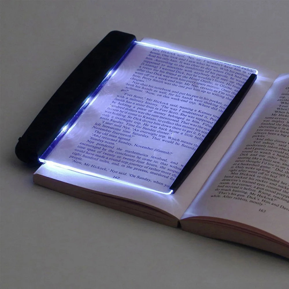 Book Light for Reading in Bed at Night Clear LED Book Light