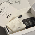 Customizable Cute Slider Paper Gift Box with Handle for Necklace Luxury Jewelry Packaging Perfect Sliding Drawers for Storage