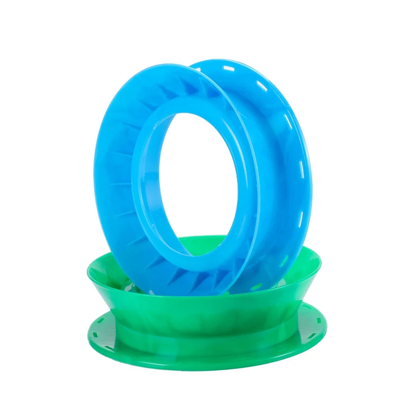 Justron Empty Plastic Spools for Fishing Line Spooling Essential Accessory in Fishing Tools & Equipment