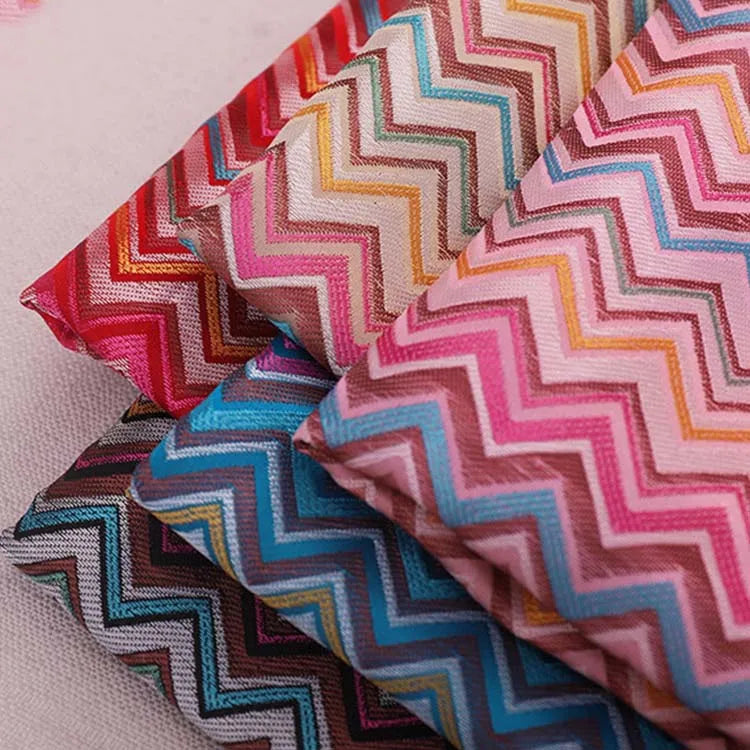 Wholesale Nylon Jacquard Curtain Fabric Ethnic Wear Jacquard Fabric Brocade Silk Free Sample DIY Satin Brocade Jacquard Fabric