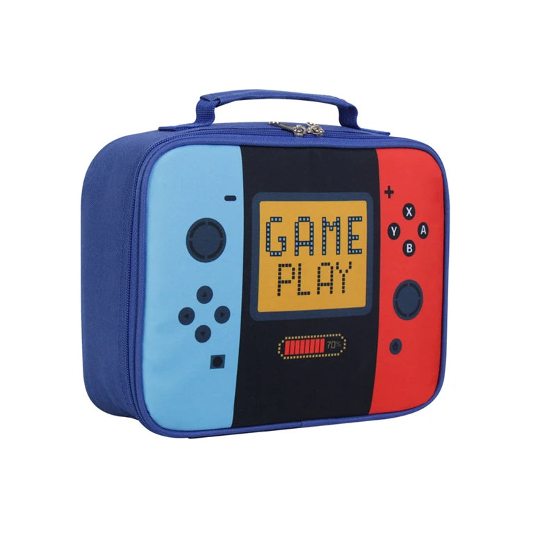 Customized 600D Bento Lunch Box for School Picnic Cooling Tote Handbag Cooler Freezable Sublimation Cartoon Lunch Bag for
