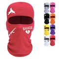 Autumn Winter Warm Face Cover Ski Mask Balaclava Custom Printing Logo High Elastic Polyester Face Mask 1One Hole Balaclava