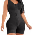 European and American Shapewear One Piece Zippered Bottom Crotch Belly Tightening Buttocks Lifting Women's High Waist Shapewear
