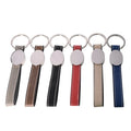 New Design Business Promotional Laser Logo Gifts Laserable Leather Metal Keychain