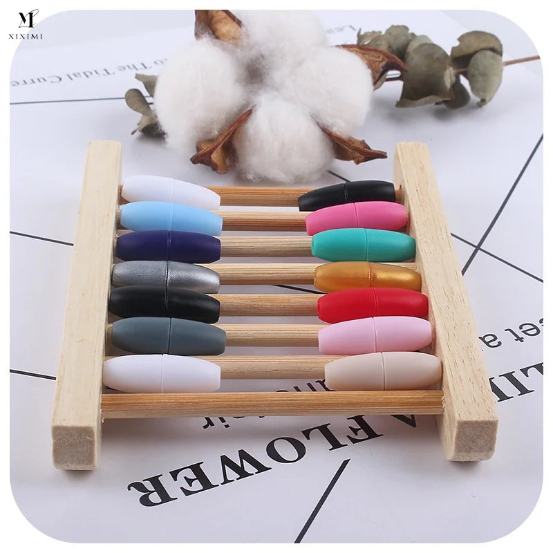 Wholesale Bracelet Jewelry Making Link Accessories Multi Color Fashion Plastic Breakaway Clasps
