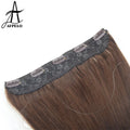 Wholesale Fish Wire Human Hair Extension Invisible Headband Remy Halo Hair Extensions Human Hair Blonde