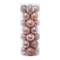 Bolas Adornos De Navidad Christmas Plastic Hanging Ball Set Xmas Bauble Ornament Christmas Ball for Christmas Tree Decoration