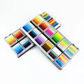 Professional Kids Face Painting Kit with Water Activated Split Cakes Body Paint for Festivals
