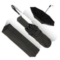 Umbrella Supplier Fully-automatic Umbrella Black Pongee Waterproof Auto Open Paraguas 3 Folding Uv Automatic Umbrella