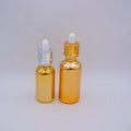 10ml Dropper Bottles Gold Glass With Hot Stamping