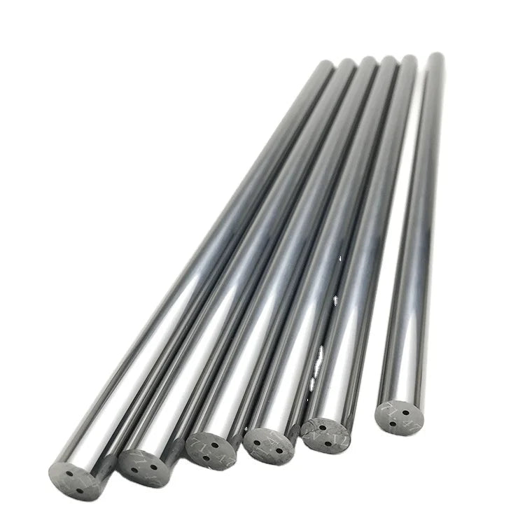 Dia 11mm Two Helical Coolant Holes Cemented Carbide Round Bar