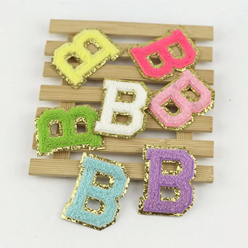 Wholesale Custom Embroidery Chenille Patches Letters No Minimum