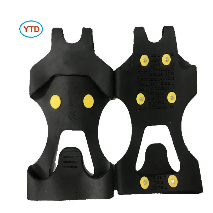 Safety Steel Toe for Resistant Anti- Ice Cleats with Traction for Climbing & Tour
